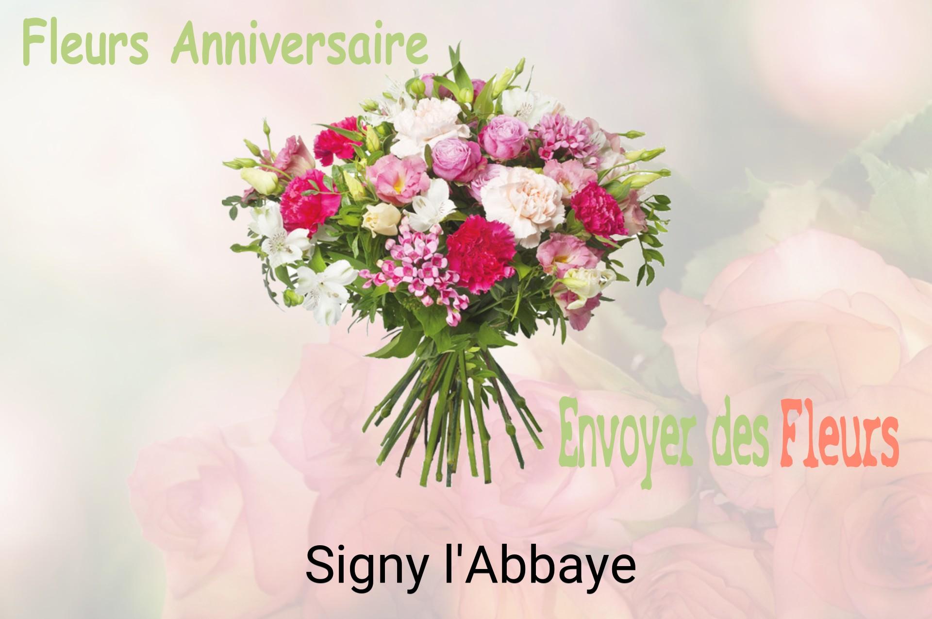 Bouquet de fleurs d’anniversaire livré à Signy-l'Abbaye